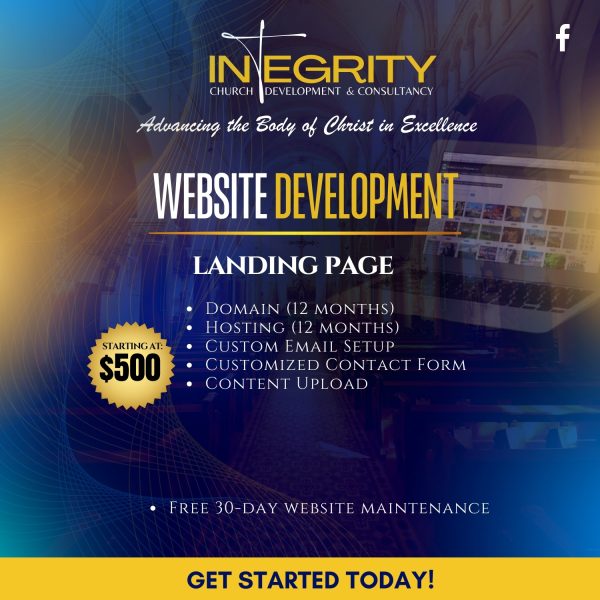 Website *Landing Page