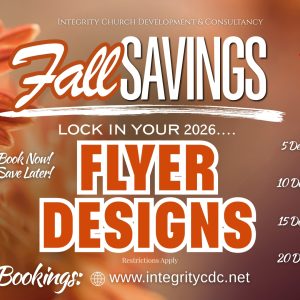 Flyer Designs Fall Savings